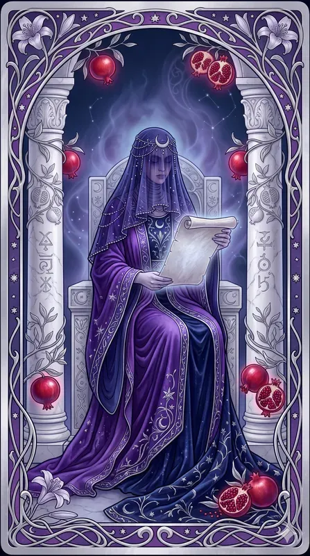 Mystical Tarot Card Art