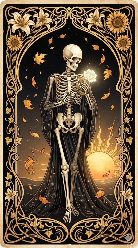 Mystical Tarot Card Art
