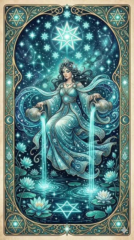Mystical Tarot Card Art