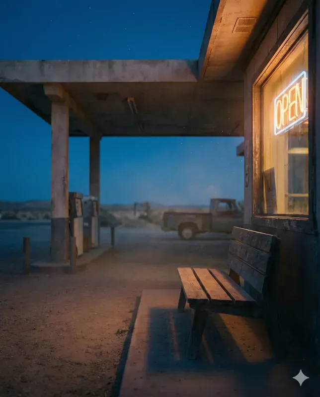 Cinematic Twilight Blue Hour Candids