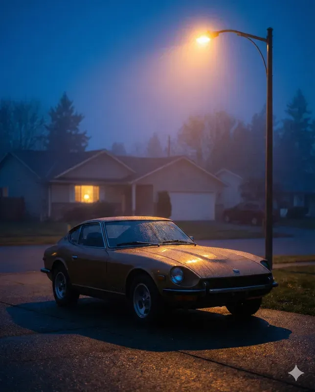 Cinematic Twilight Blue Hour Candids