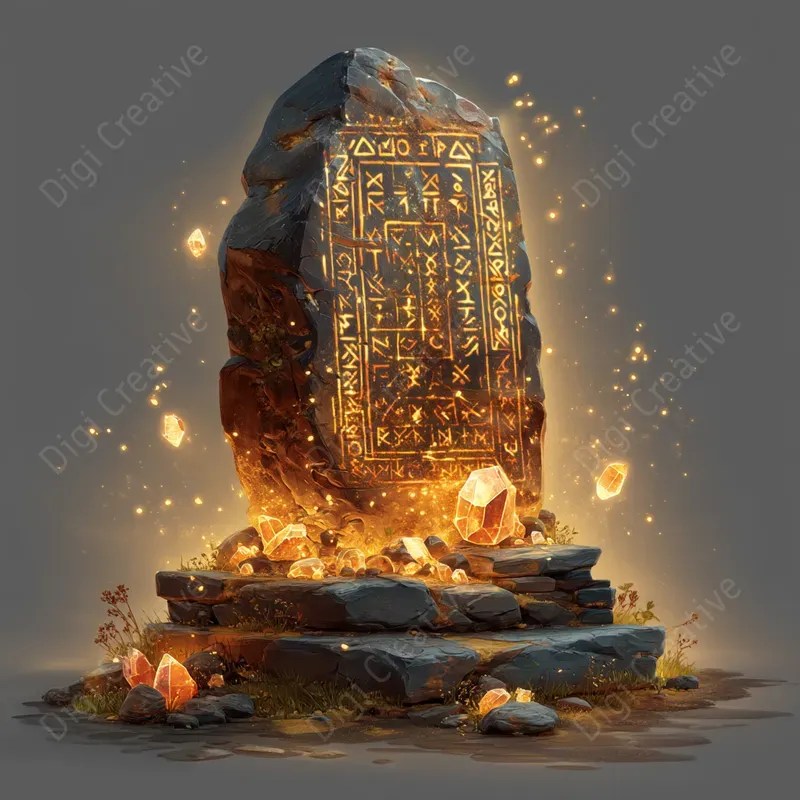 Painterly Fantasy Icons 4 Adventure Games