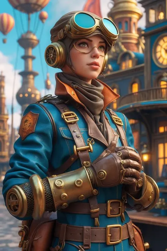 Stylized 3D Render Characters