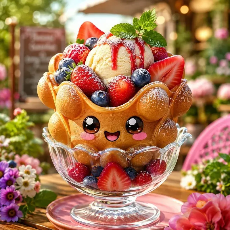 Cute Kawaii Food Character Generator