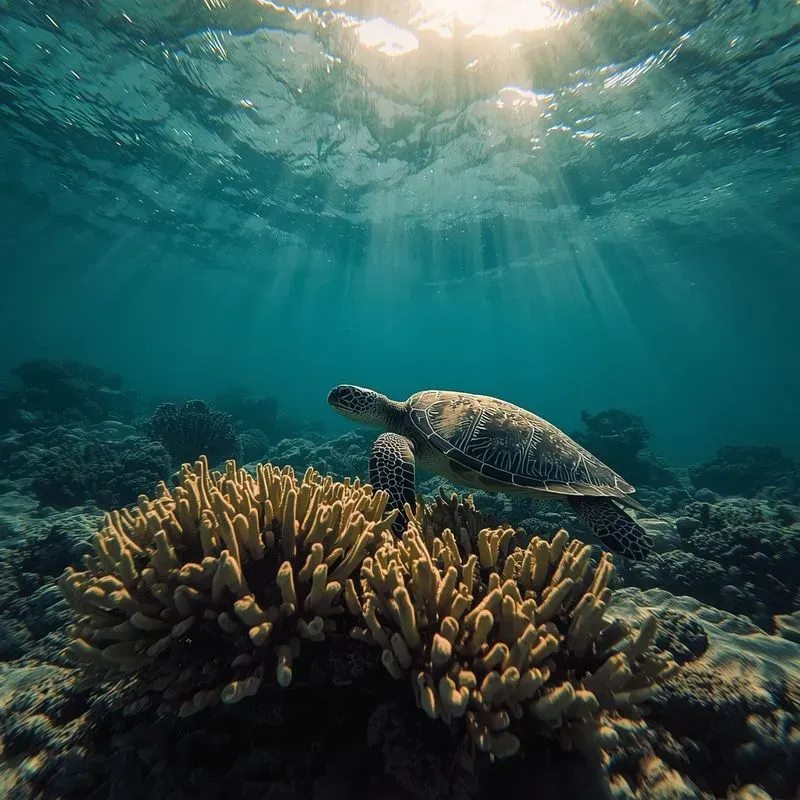 Underwater Ocean Scene Photos
