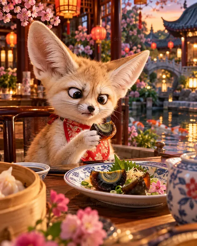 Hyperrealistic Baby Animal Food Reactions