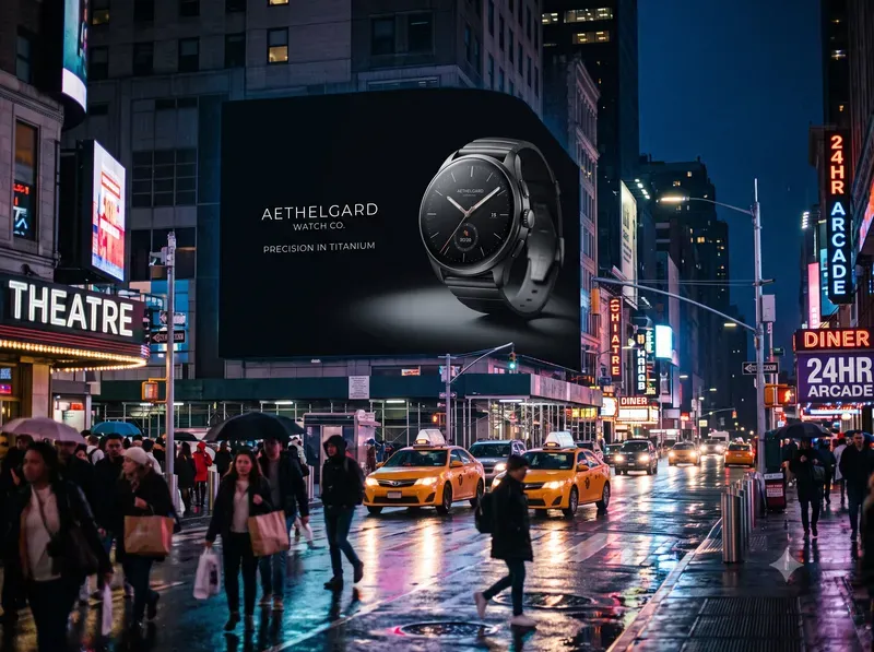 Luxury Digital Billboards City Center