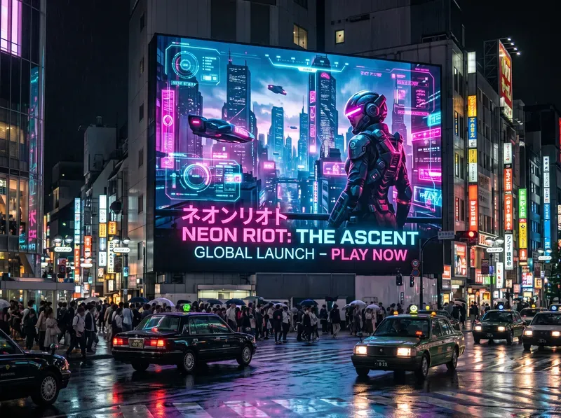 Luxury Digital Billboards City Center
