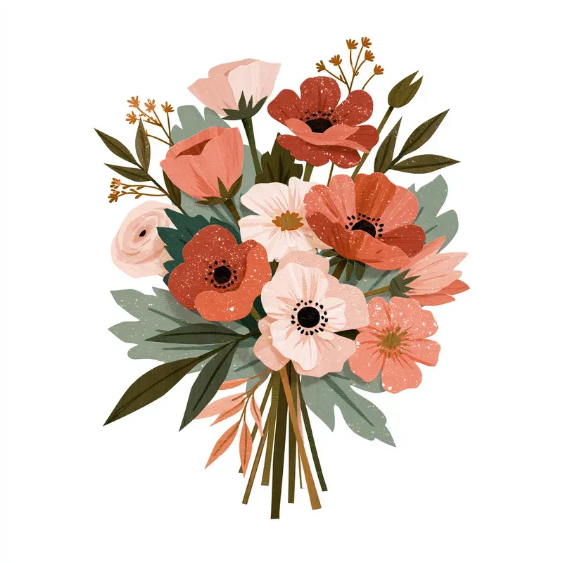 Wedding Clipart Paper Collage Elements
