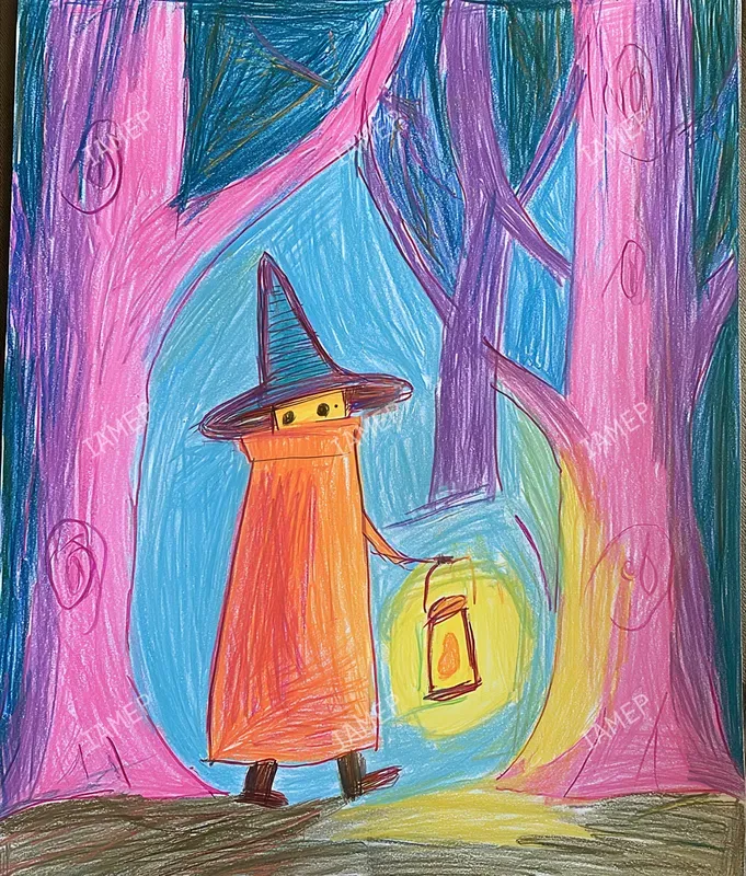 Childlike Pencil Art