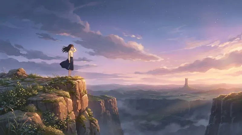 Twilight Anime Aesthetic Art