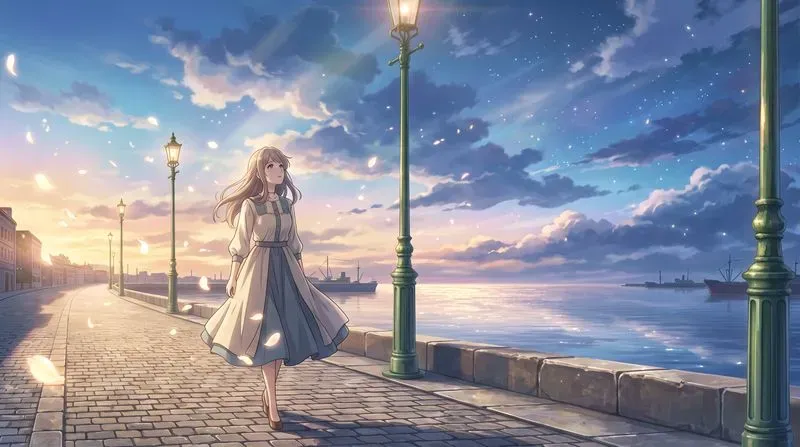 Twilight Anime Aesthetic Art