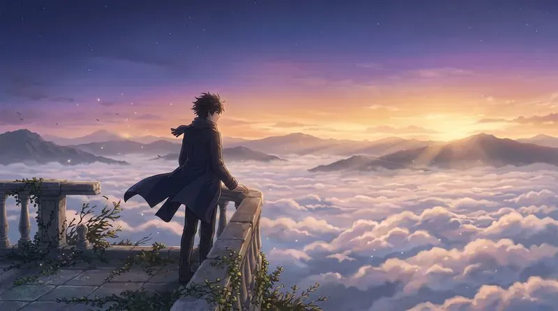 Twilight Anime Aesthetic Art