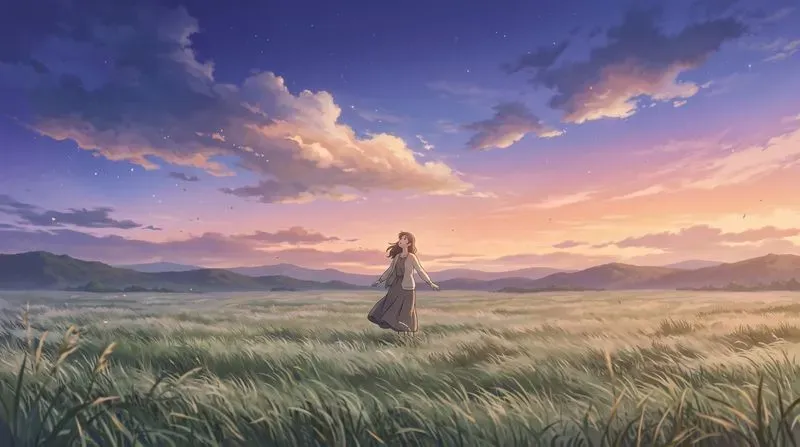 Twilight Anime Aesthetic Art