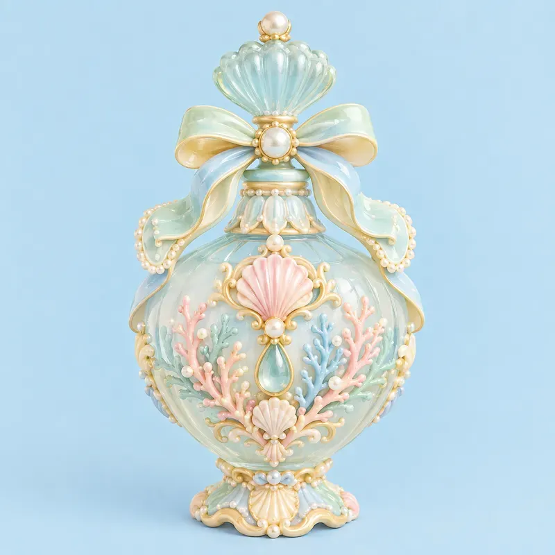 Pastel Sugar Coral 3D Cliparts