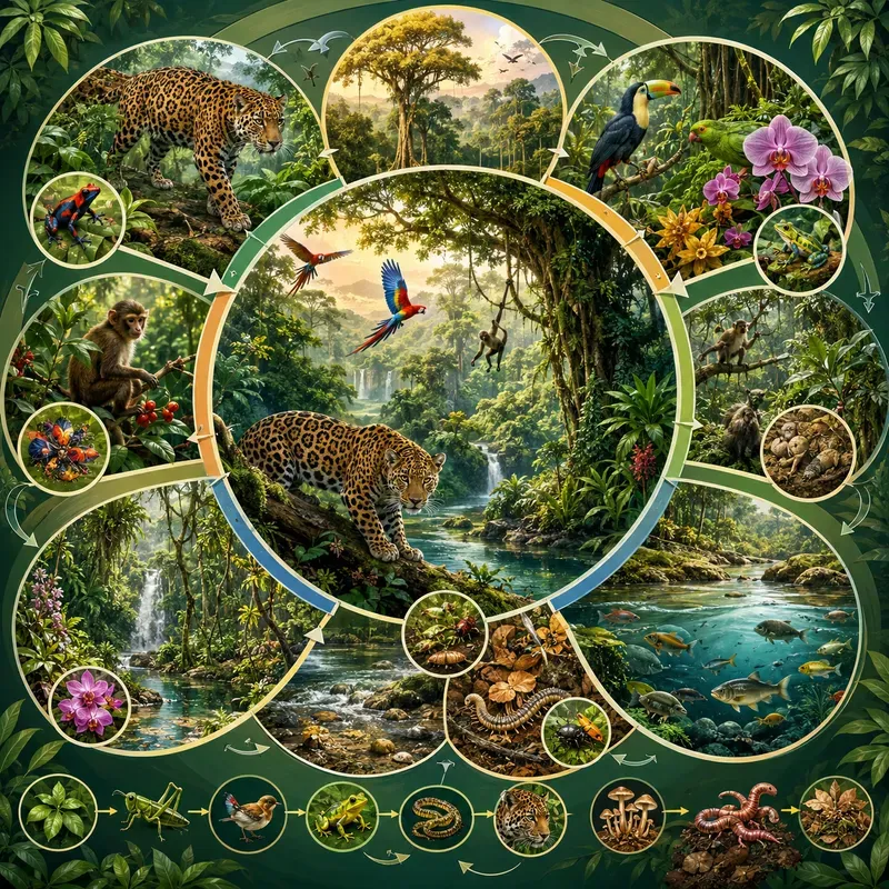 Wildlife Ecology Infographic Kits