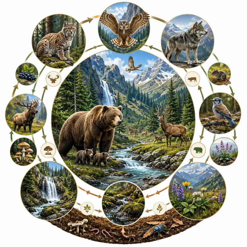 Wildlife Ecology Infographic Kits