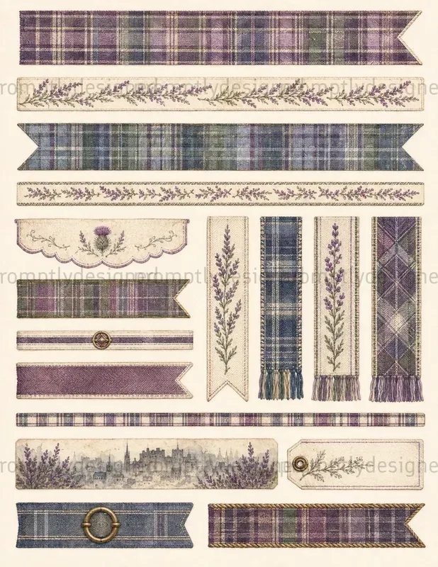 Edinburgh Tartan Trims