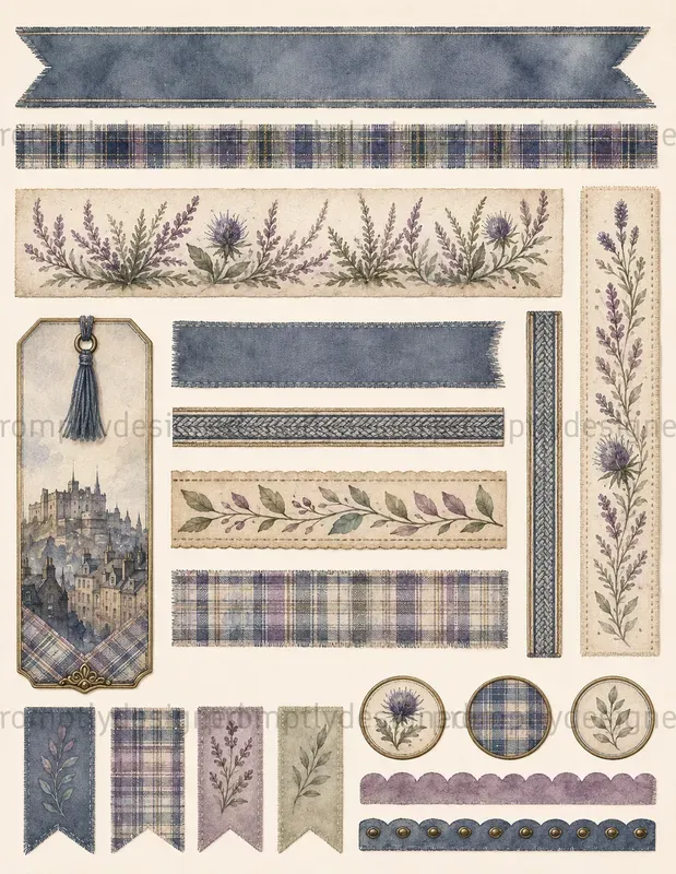 Edinburgh Tartan Trims