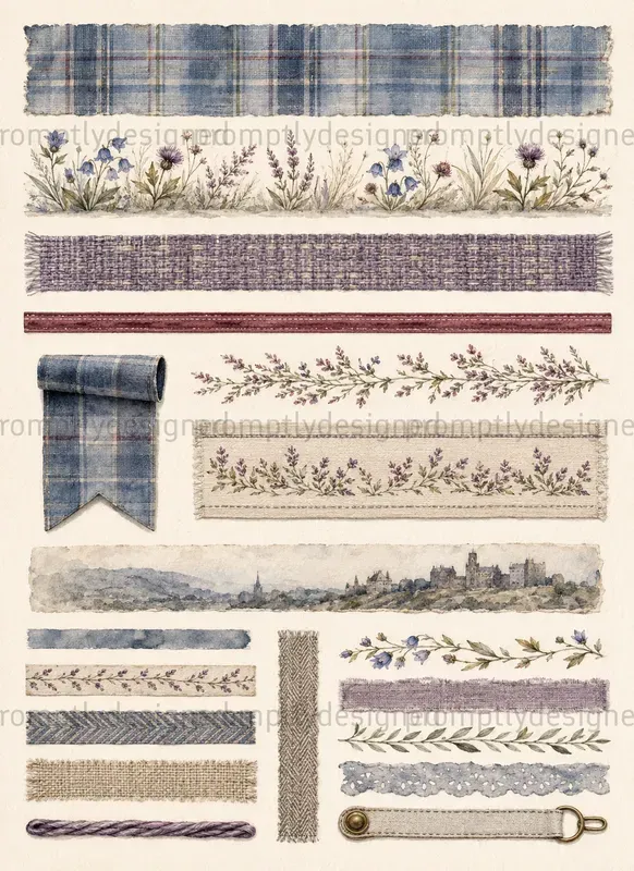 Edinburgh Tartan Trims