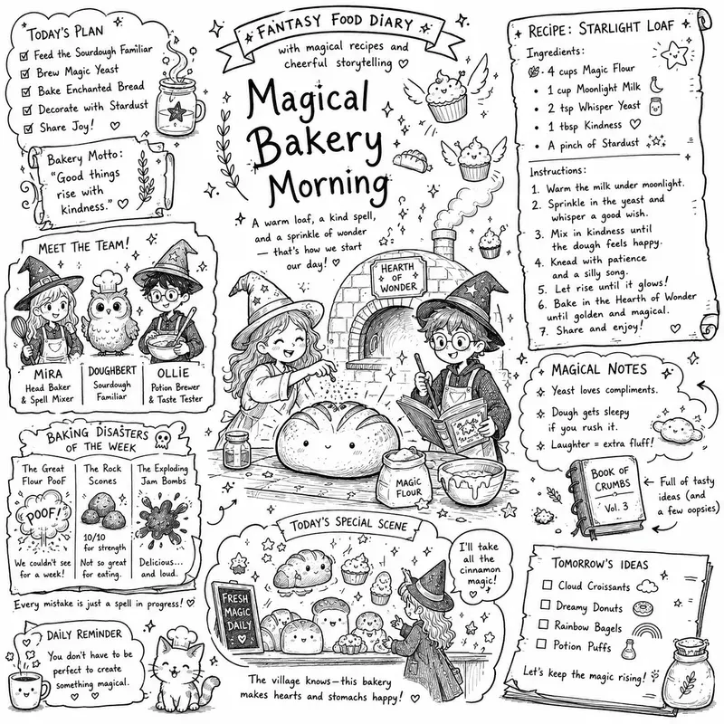 Hand Drawn Doodle Journals