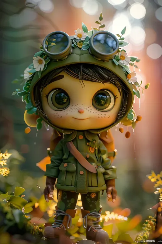 Cute 3D Cartoon Boy Characters