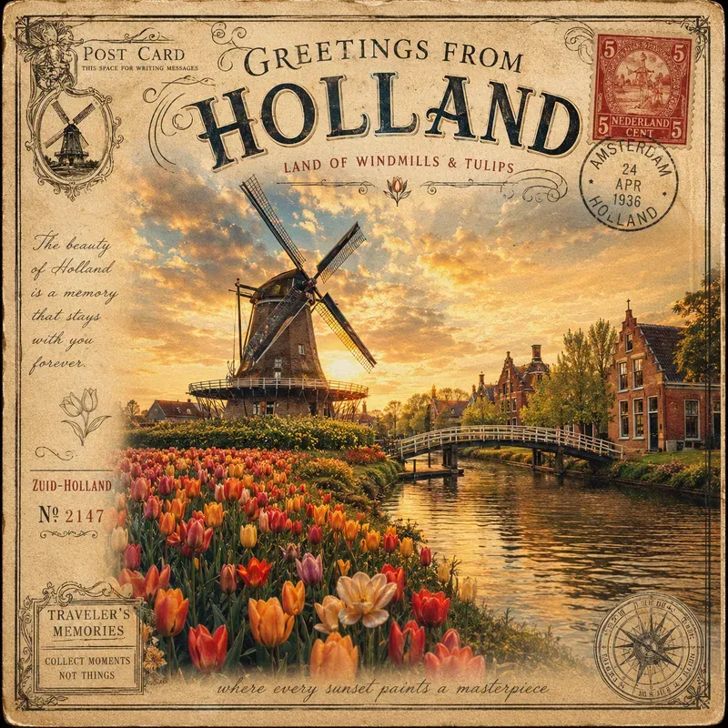 Vintage Art Postcards