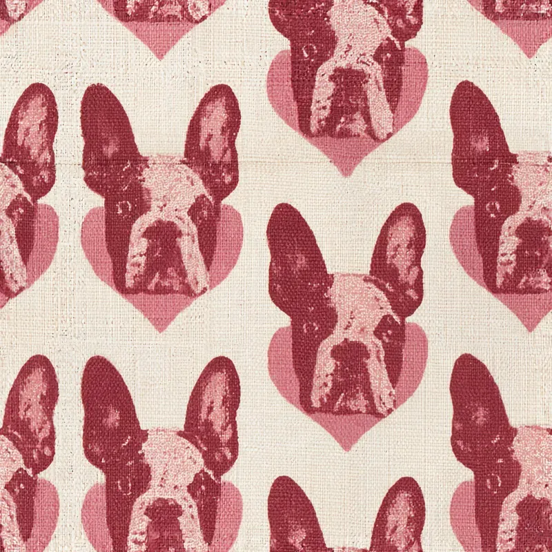 Dog Breed Heart Valentine Backing Papers