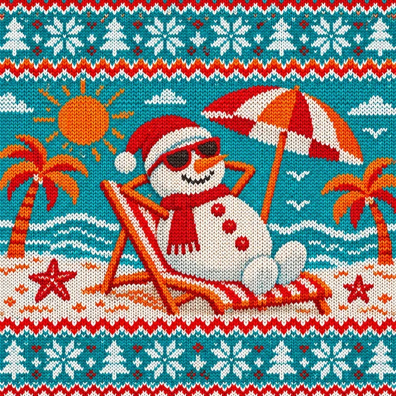 Ugly Christmas Sweater Knit Designs
