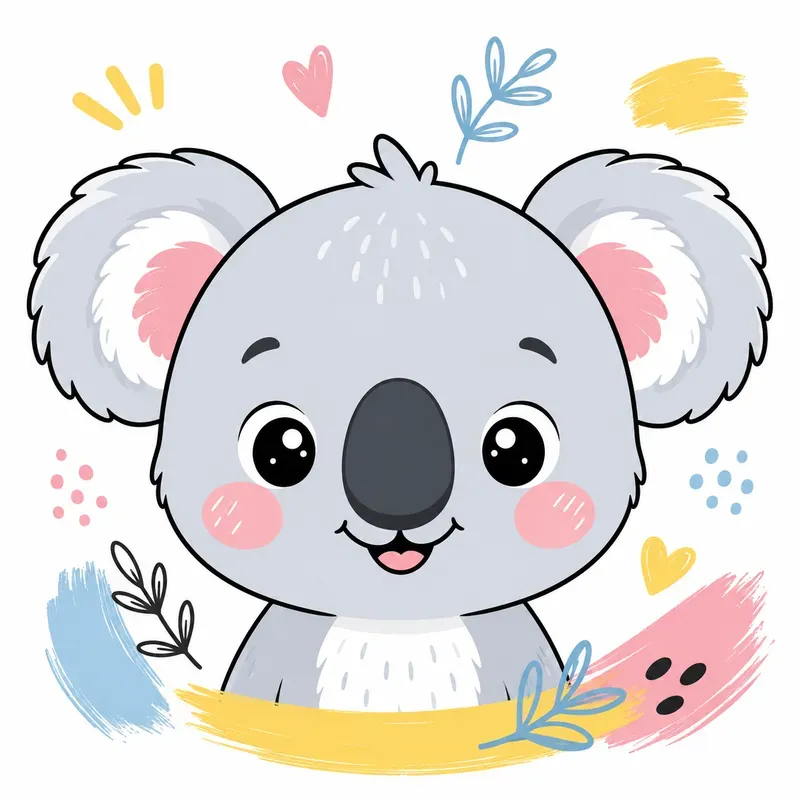 Cute Minimal Animal Portrait Packs