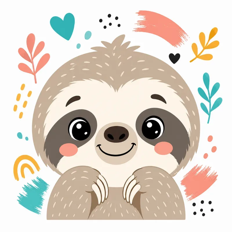 Cute Minimal Animal Portrait Packs