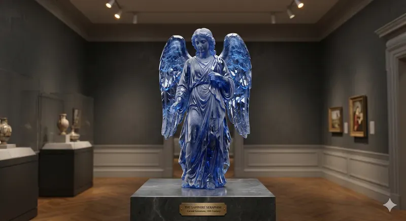 Gemstones And Precious Metals Sculptures