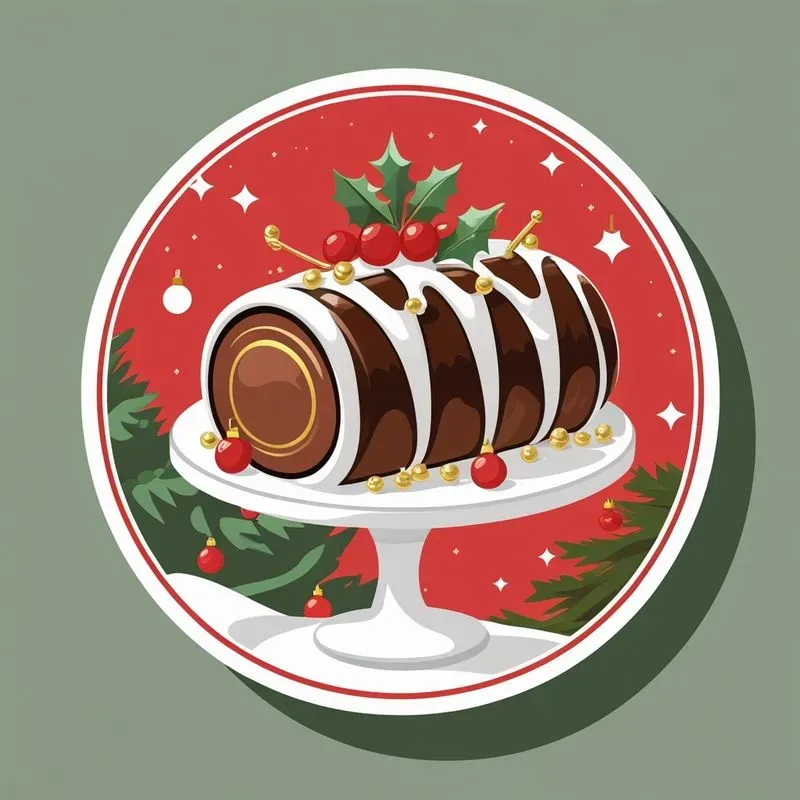 Christmas Dessert Stickers