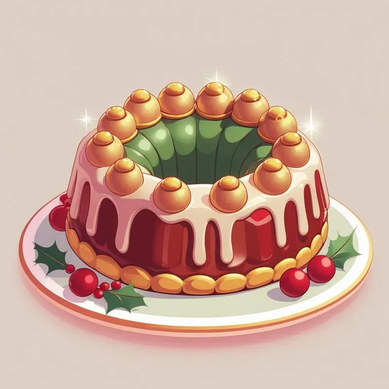 Christmas Dessert Stickers