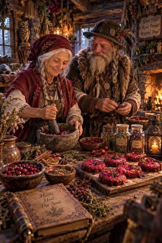 Mystical Forest Kitchen Couples