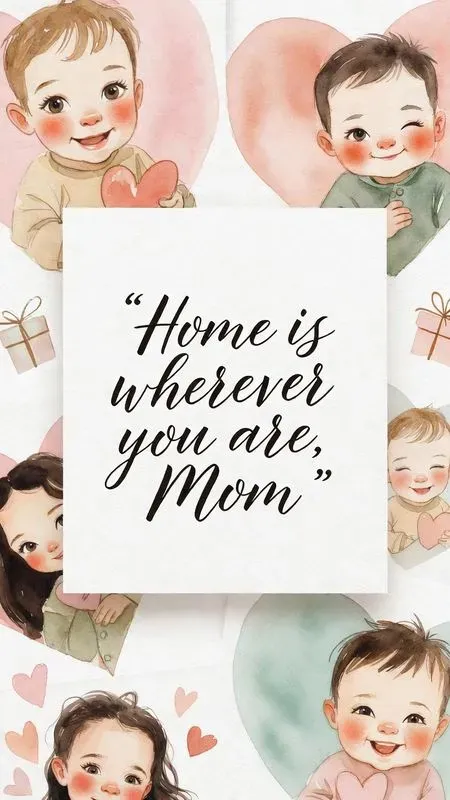 Soft Water Mothers Day Greeting Cards