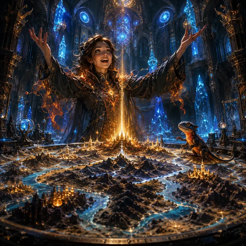 Crystal Map Guardians