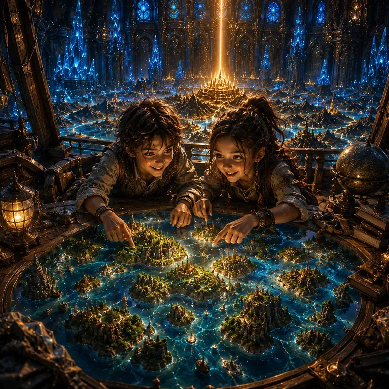 Crystal Map Guardians