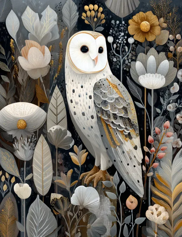 Woodland Folk Art Animals