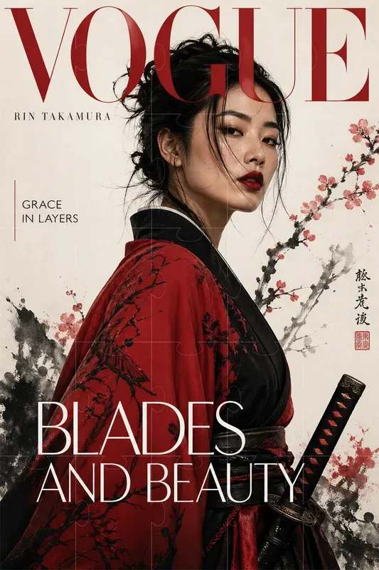 Vogue Magazine Cover Art