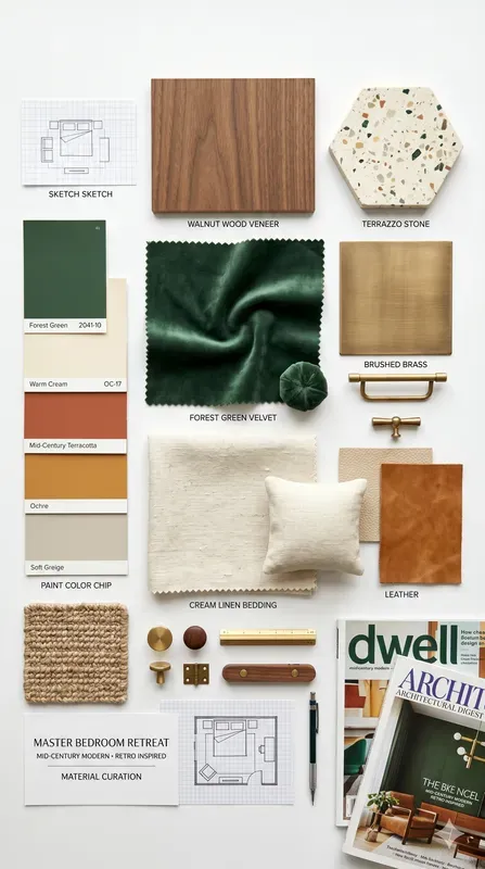 Interior Design Moodboards