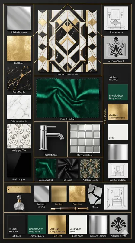 Interior Design Moodboards