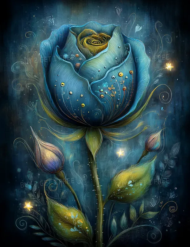 Indigo Night Folk Creatures