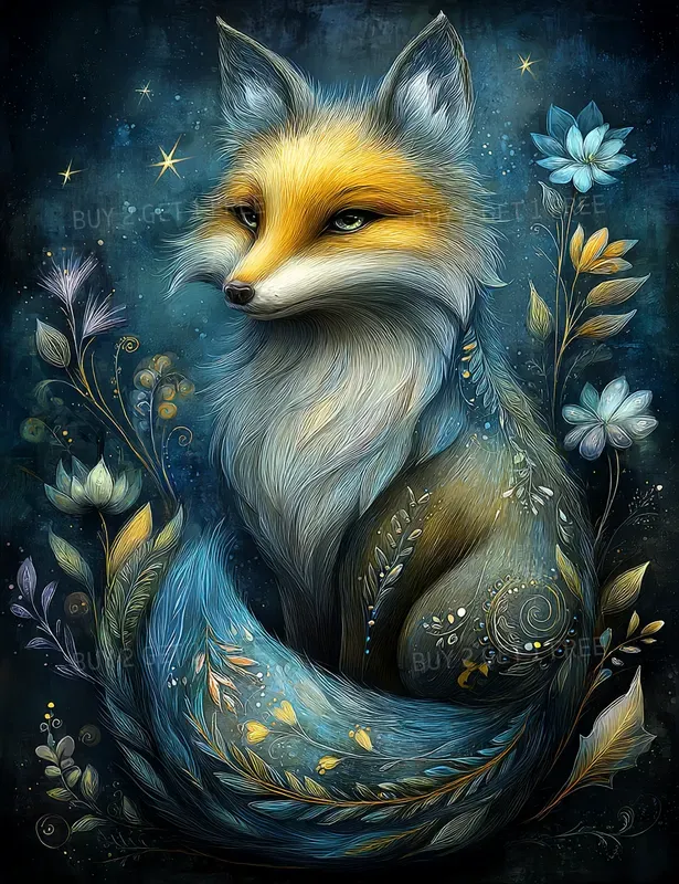 Indigo Night Folk Creatures