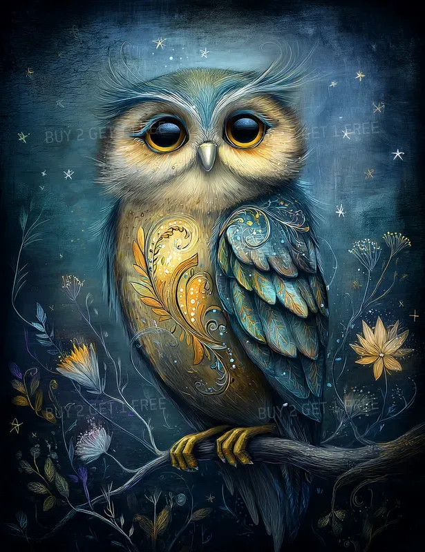 Indigo Night Folk Creatures