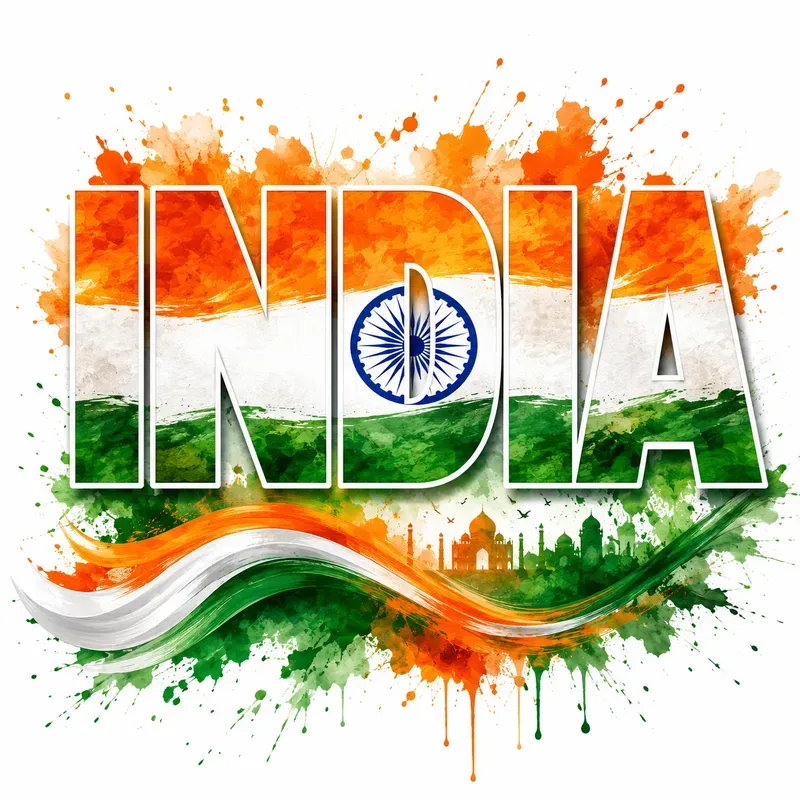 Patriotic Flag Typography Posters