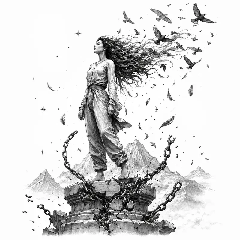 Symbolic Freedom Sketches