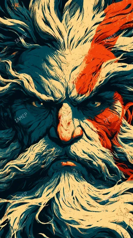 Mythic Tribal Creature Paintings