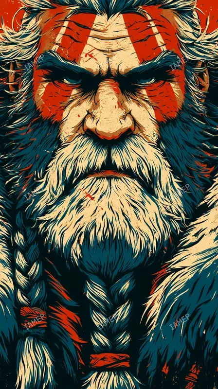 Mythic Tribal Creature Paintings