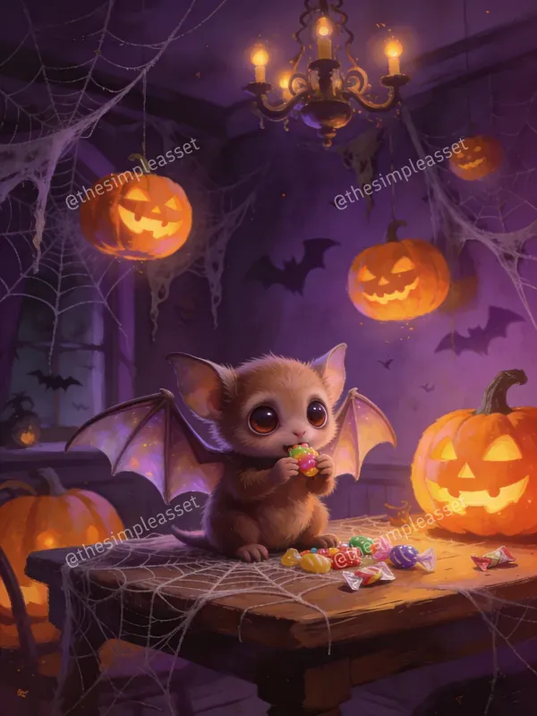 Whimsical Halloween Art